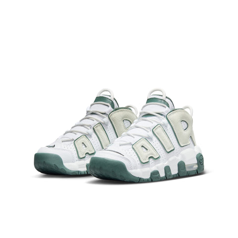 Air More Uptempo Blanc | Vintage Green
