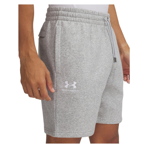 UA Icon Fleece Short Mod Gray Light Heather