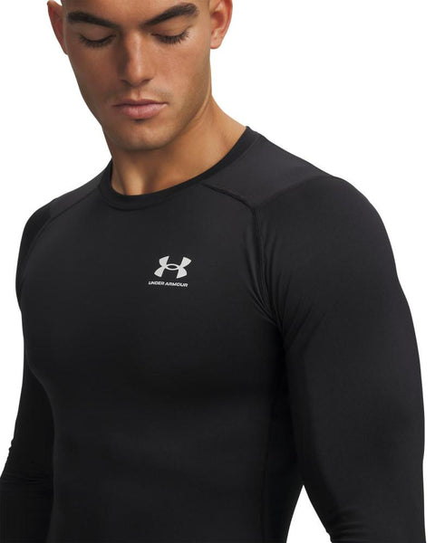 UA HG ARMOUR COMP LS Noir