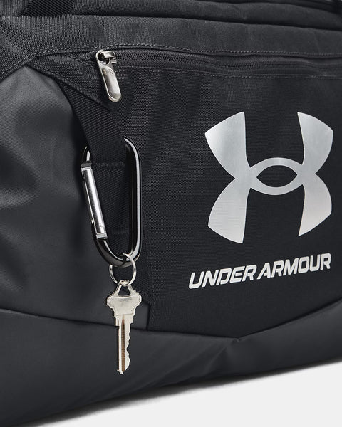 UA Undeniable 5.0 Duffle S Noir | Metallic Silver
