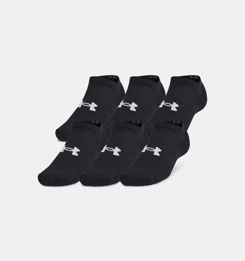 UA TC No Show lot de 3 noir