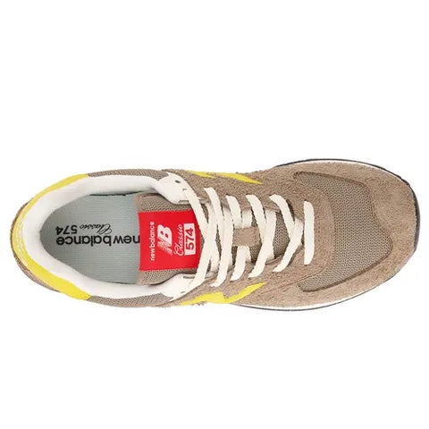 New Balance 574 Beige / Jaune U574BYW