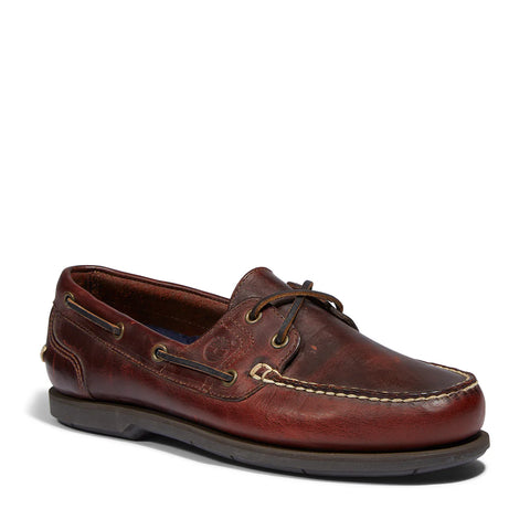 Chaussures bateau classiques 2 œillets marron moyen