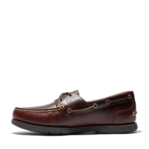 Chaussures bateau classiques 2 œillets marron moyen