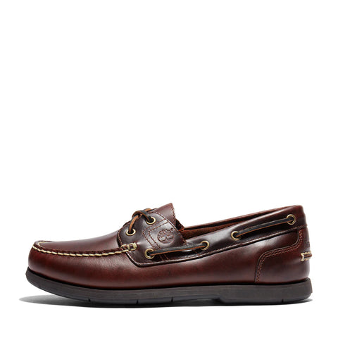 Chaussures bateau classiques 2 œillets marron moyen