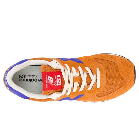 New Balance 574 Orange Bleu U574BRD