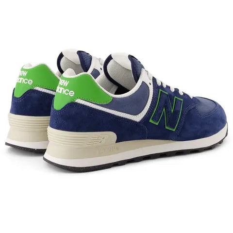New Balance 574 Bleu marine / Vert U574QBL