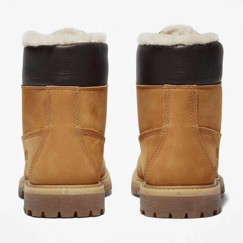 6 Inch Warm Lined Waterproof Boot Wheat