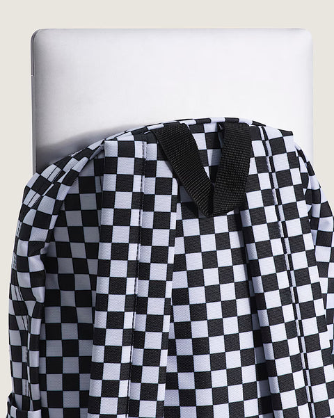 Old Skool Check Enfant Noir/Blanc