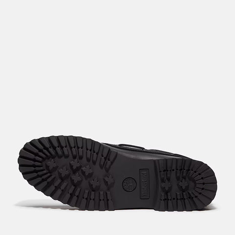 Authentic Boat Shoe Black | Black Grain Entier