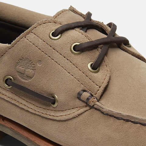Authentique Chaussure Bateau Taupe