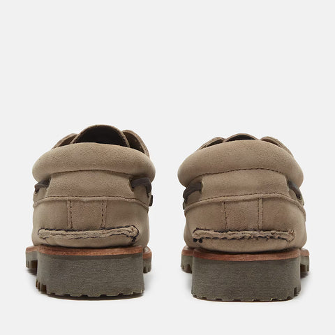 Authentique Chaussure Bateau Taupe