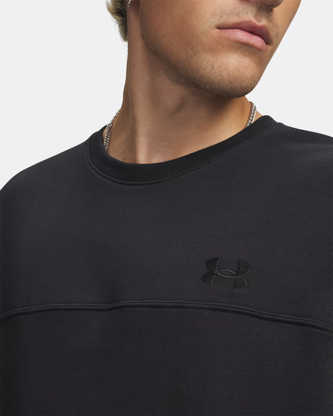 UA Rival LW Crew Noir