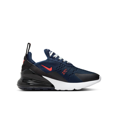 Air Max 270 GS Midnight Navy | Picante Red
