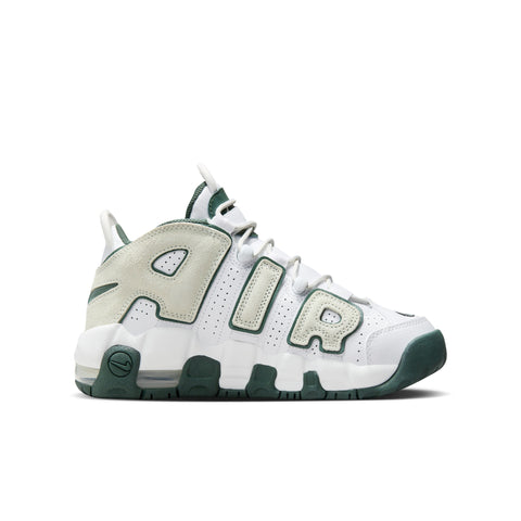 Air More Uptempo Blanc | Vintage Green