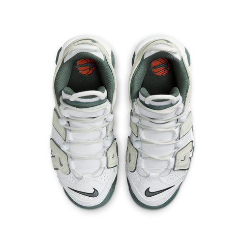 Air More Uptempo Blanc | Vintage Green