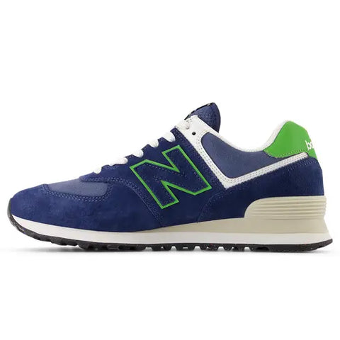 New Balance 574 Bleu marine / Vert U574QBL