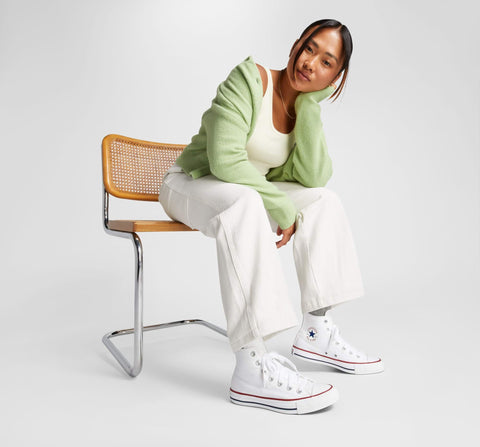 Chuck Taylor All Star montantes blanc optique