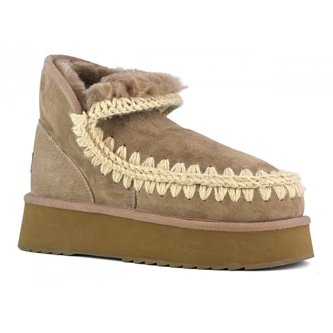 Mini Eskimo Platform Boot Elephant Grey