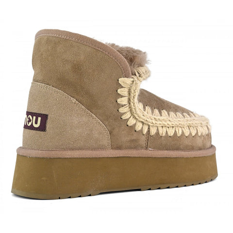 Mini Eskimo Platform Boot Elephant Grey