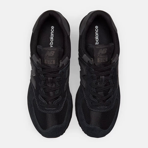 New Balance 574 Triple Black ML574EVE