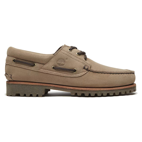 AUTH BOAT SHOE TAUPE