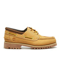 AUTH BOAT SHOE WHEAT