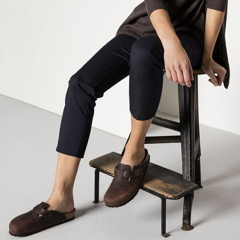 Boston Soft Footbed Cuir Huilé