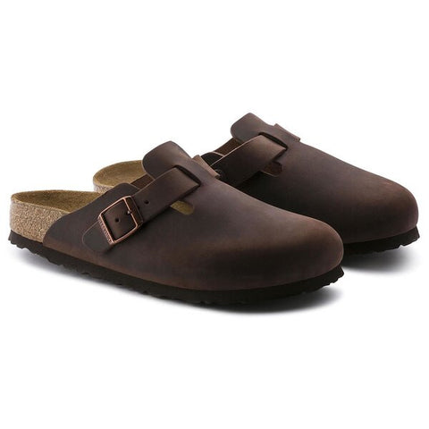 Boston Soft Footbed Cuir Huilé