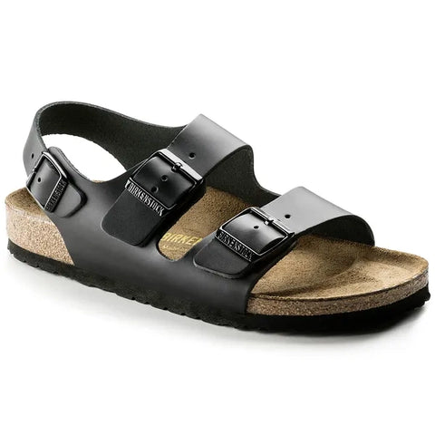 Milano Noir Cuir Naturel