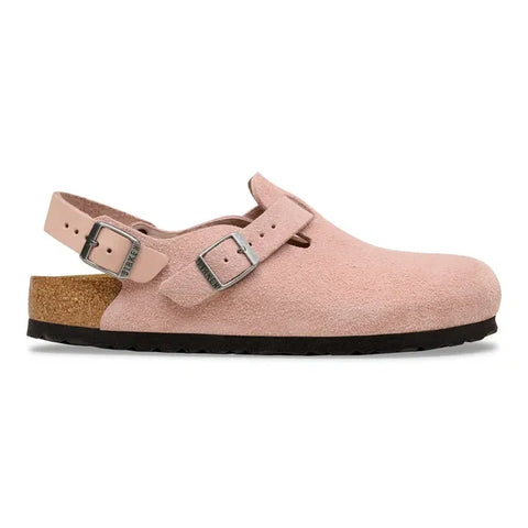 Tokio Suede Cuir Rose Argile