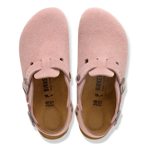Tokio Suede Cuir Rose Argile