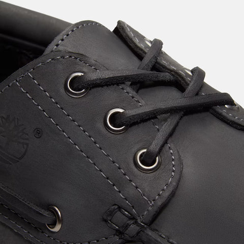 Chaussure Bateau Foncé Gris