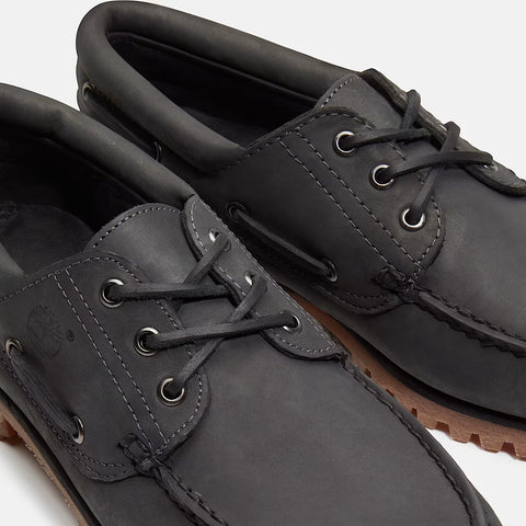 Chaussure Bateau Foncé Gris