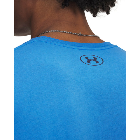 Team Issue Wordmark SS Bleu | Blue Atlantis