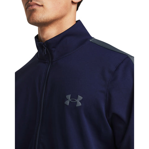 Ensemble de survêtement UA Rival Knit bleu marine
