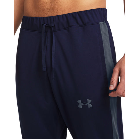 Ensemble de survêtement UA Rival Knit bleu marine