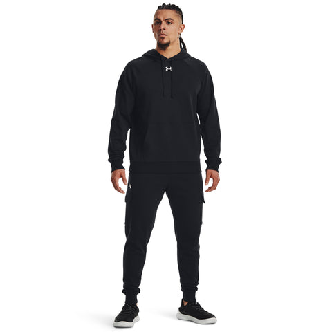 UA Rival Fleece Hoodie Noir