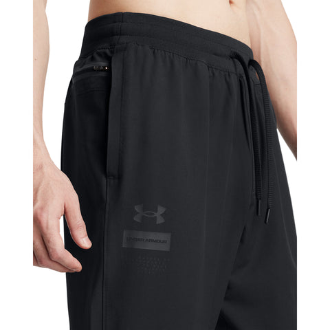 Pantalon tissé fuselé Sportswear Noir
