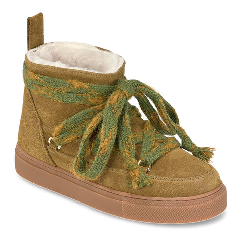 Suede Knot Olive Green