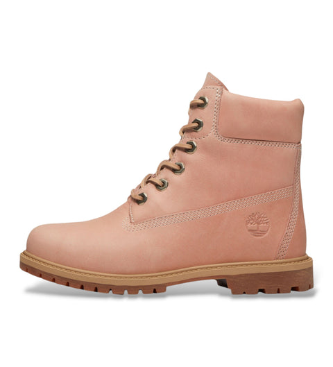 Premium 6-Inch Lace Boot Light Pink