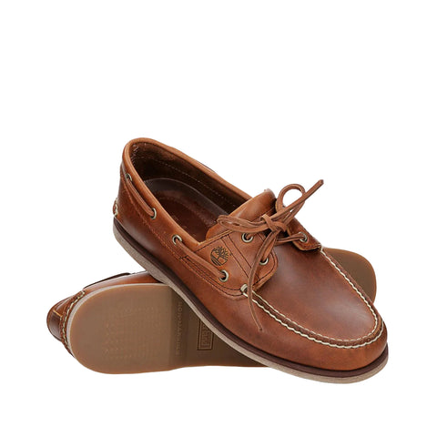 Classic Boat 2 œillets marron