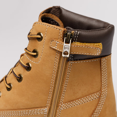 Courma Kid Mid Lace Boot Wheat