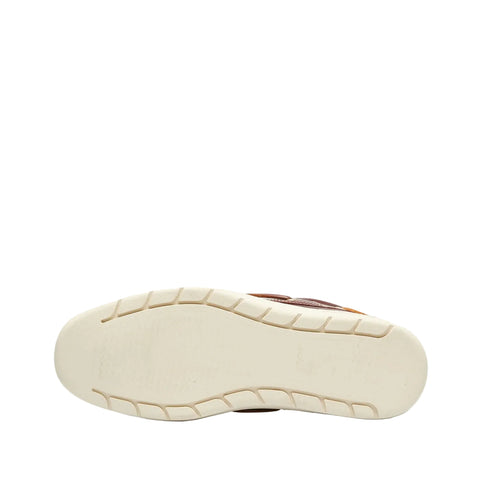 Chaussures bateau Portofino Pier marron