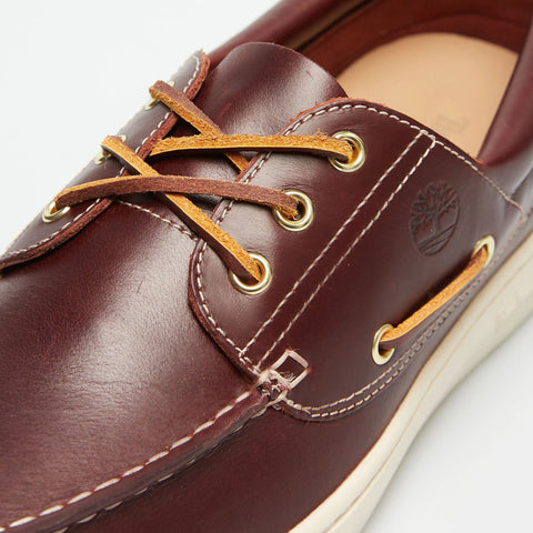 Chaussures bateau Portofino Pier marron